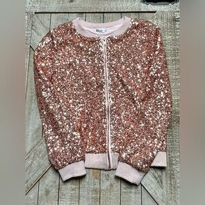 Girls Sequence Jacket Size Medium